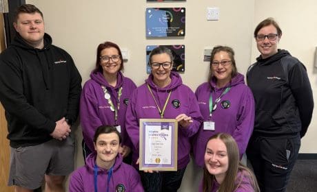 Leigh Youth Hub Team Celebrates Outstanding Youth Inspector Rating